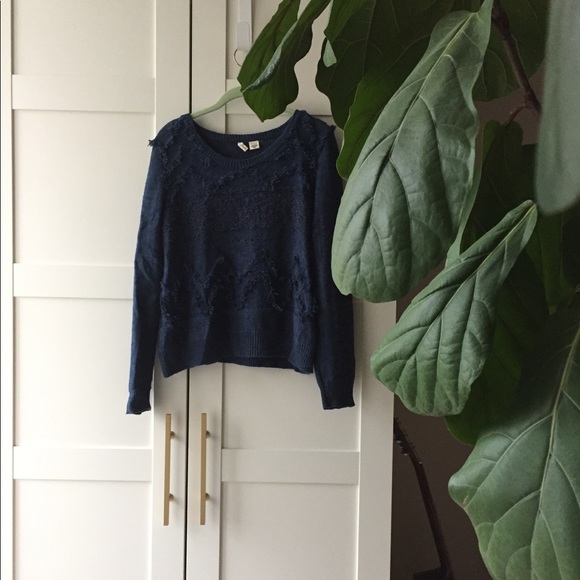 Moth Sweaters - Cropped Anthropologie Moth Sweater